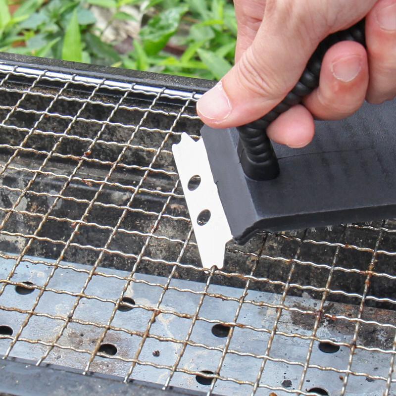 SMVP 3-Pack Right-Angle BBQ Grill Cleaning Brush