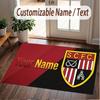 Custom Rug Stoke City FC Pattern Print Name Text Soft Non‑Slip Floor Carpet for Home Indoor Decoration