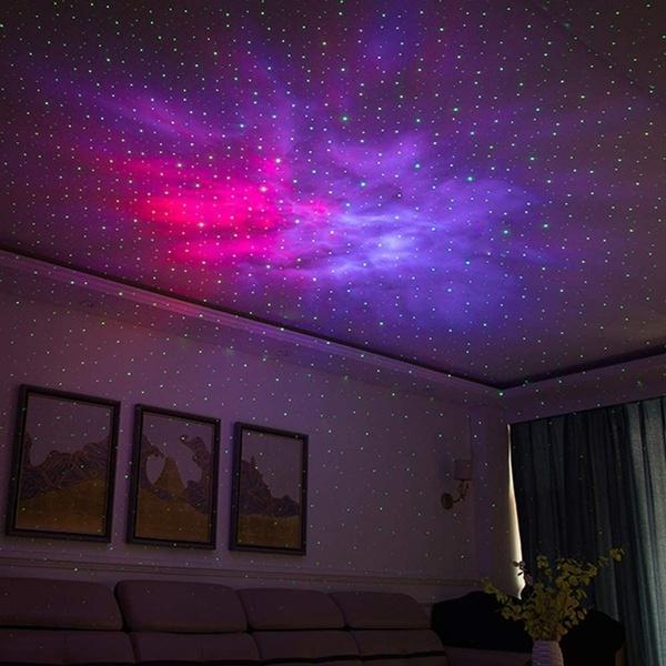 Star Projector LEDCARE 16 Modes Galaxy Projector Night Light Nebula Cloud Laser Projector Dynamic Adjustable Star Night Light for Bedroom