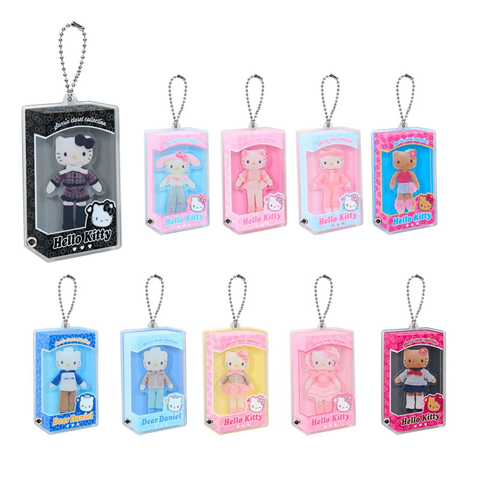 Sanrio Secret Custom Acrylic Charm Box Sanrio Characters 144398 (Doll Design)