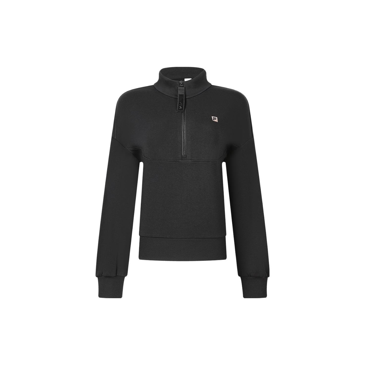 

New FILA Sweatshirt Women s Pitch Black A11W341211F-BK S