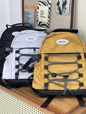 Amerikanischer Sportlicher Stil Langlebiger Mini-Rucksack: Perfekt für Wandern, Reisen, Geschäftsreisen und Outdoor-Abenteuer