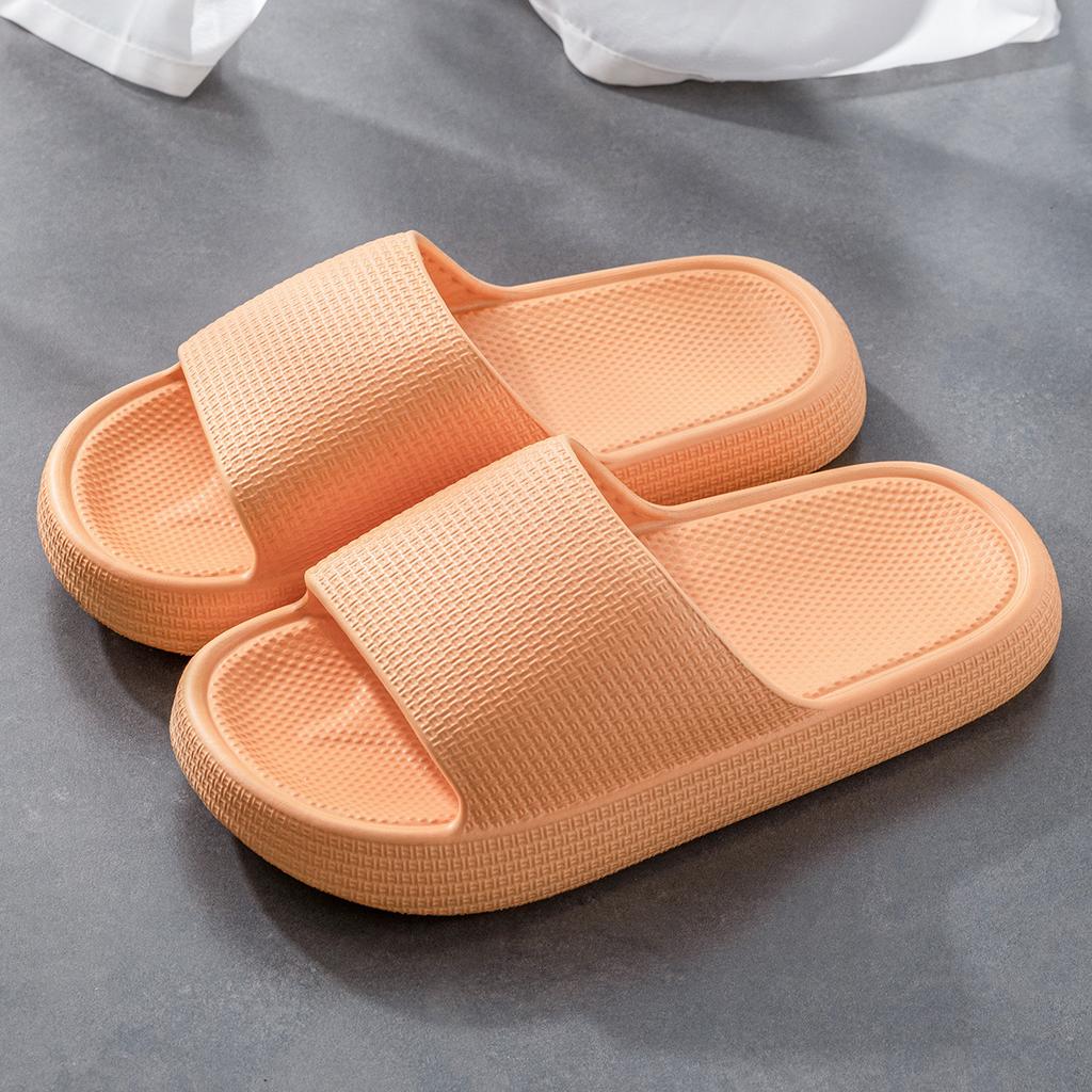 Lidani non-slip slippers women's 2025 new indoor stepping on shit feeling home bathroom bathing cool slippers summer wear men