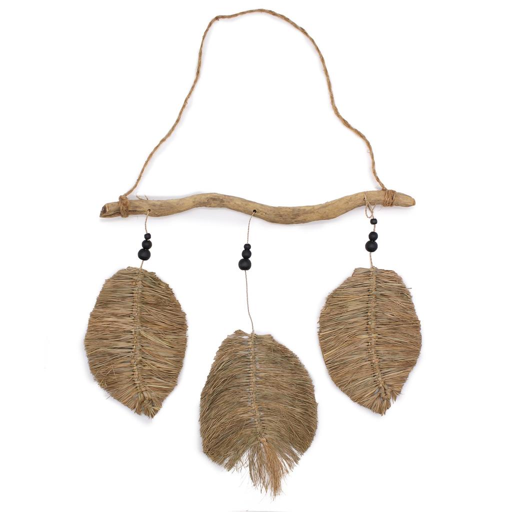 Wind Chimes Set Of 3 Raffa Leaves 46x53cm