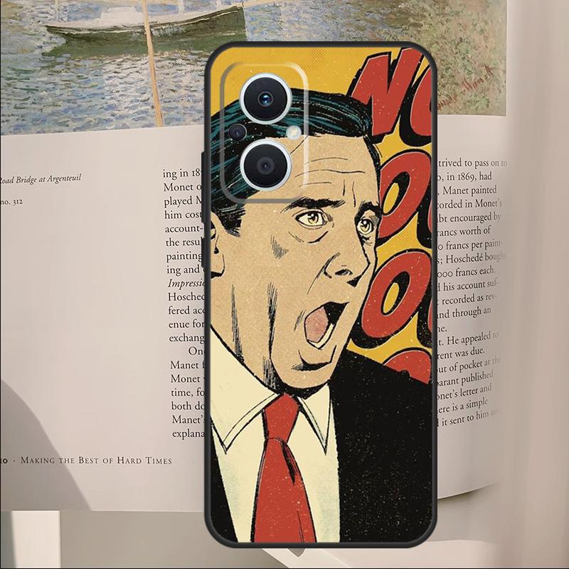 TV The Office Michael Scott Cover For OPPO Reno 12F 11F 13F 14F 10 11 12 13 14 Pro 8 Lite OPPO Find X9 X6 X5 X8 Pro Case