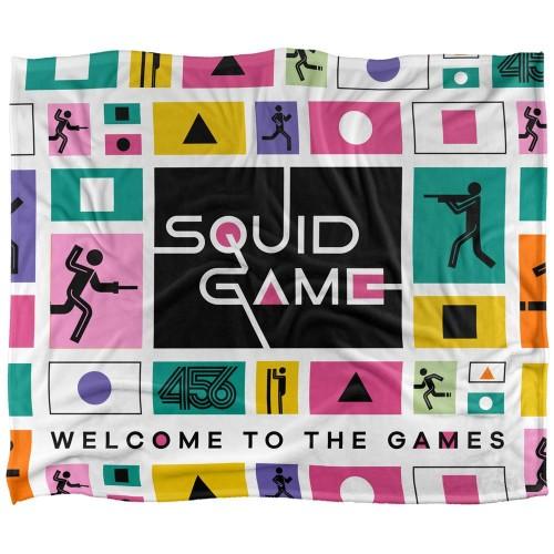 Squid Game 3 Silky Icons Supersoft Blanket