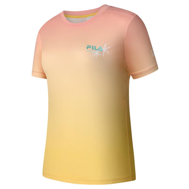 

FILA Women s All-Over Print Knit Short Sleeve T-Shirt XL