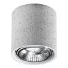 Plafon Nesix 1 Gu10 Szary Beton Lumilo 06.309.45