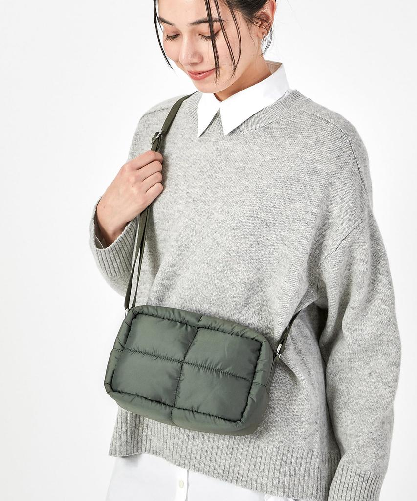 PUFFY MINI CUBE3973Staubiges Oliv