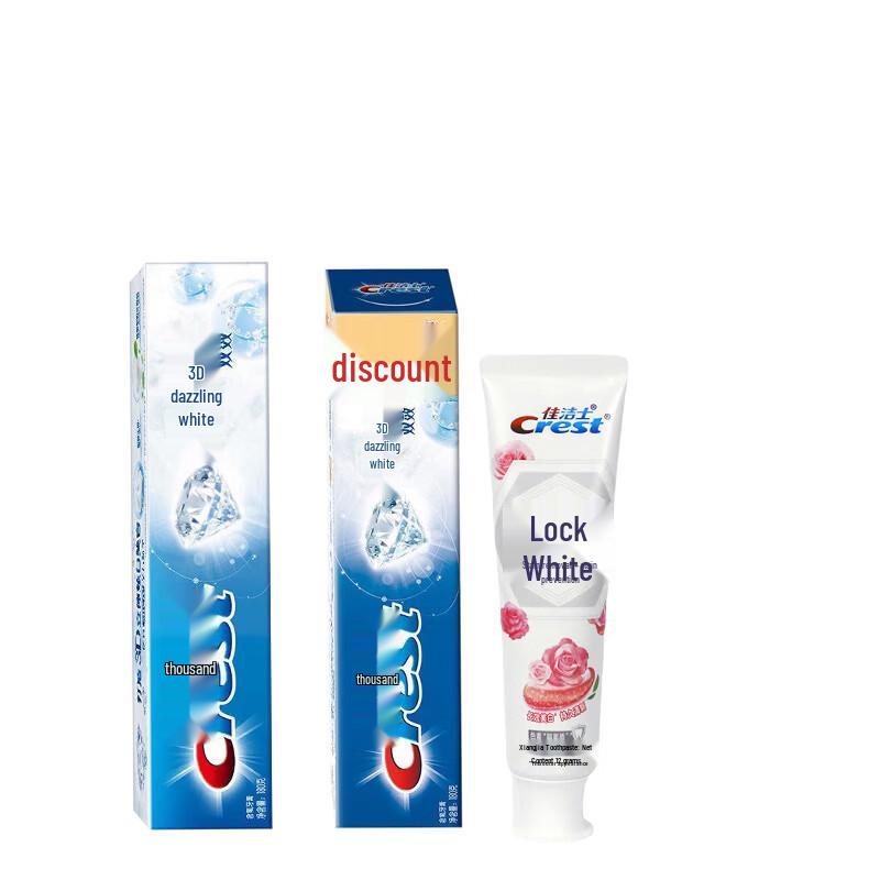

Набор зубных паст Crest для отбеливания и удаления пятен