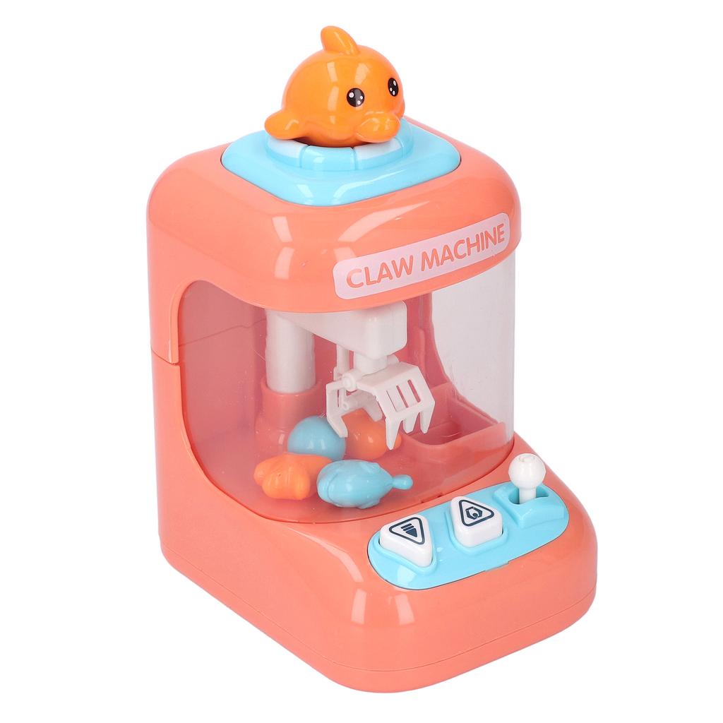 Mini Claw Game Machine for Kids Interactive Hand Eye Coordination Electronic Mini Vending Machine