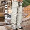 JEEP SPIRIT Men's Casual Straight-Leg Cargo Outdoor Pants