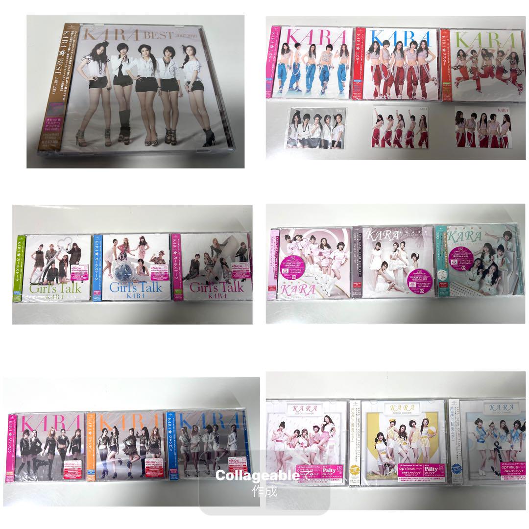 

[USED] KARA CD Set Mr. Jumpin Girls Talk BEST