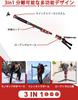 IFOOTAGE Cobra 3 Camera Monopod with 180cm Camera Professional Carbon Fiber Travel Monopod with 8KG Payload C180F-P Pedals, Monopod, Feet,