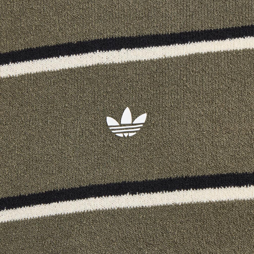 Adidas Originals X Song For The Mute Sftm-007 Loose Soft Knit Long Sleeve Polo Shirt Unisex tops KS1343