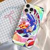 Popular Japanese Anime S-SonicS Phone Case For iPhone 17 16 15 14 13 12 11 Pro Max Plus Aurora Water Ripple Cover