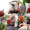 Leaf Pattern Printing Square Pillow Case Home Bed Sofa Supplies Cushion Cover