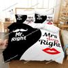 New King Queen Lovers Bedding Set Single Twin Full Queen King Size Lover Oil Painting Bed Set Aldult Boys Bedroom Duvetcover