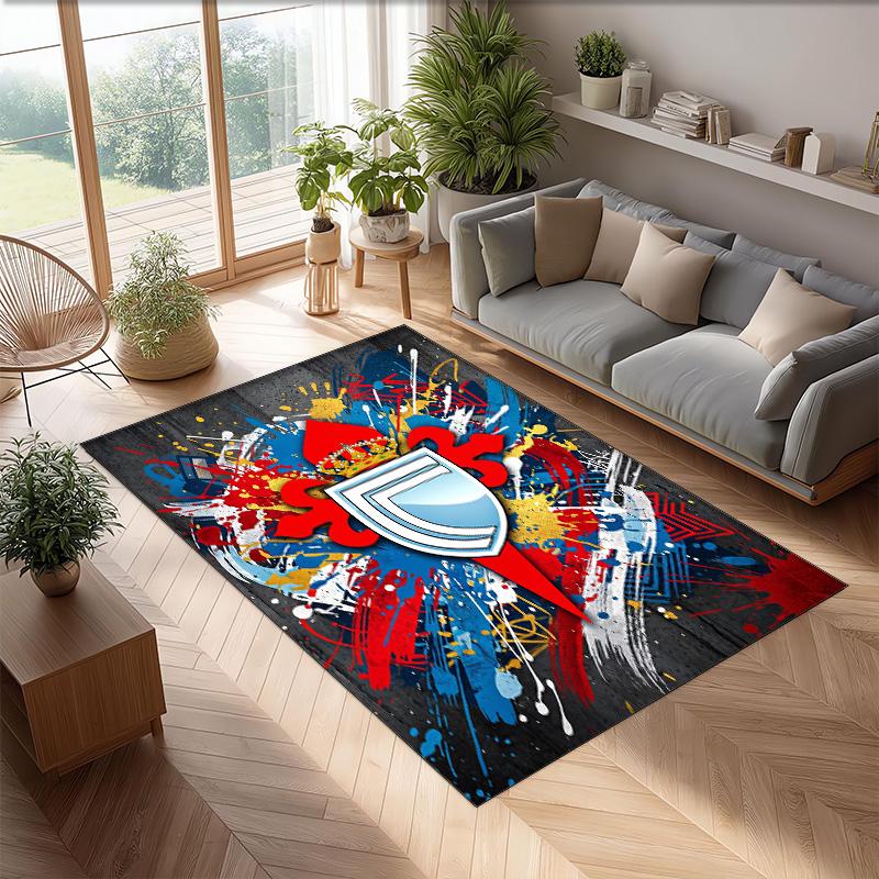Celta Vigo FC Soccer Football Pattern Soft Area Rug Non Slip Indoor Floor Carpet Sports Decor Mat for Bedroom