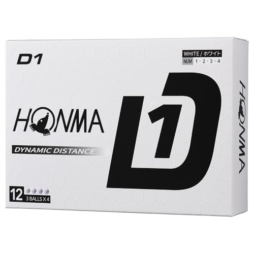 HONMA 2024 Honma D1 BT2401 Wit (1 dozijn 12 stuks)