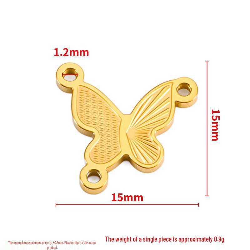 Korean Style Cute Stainless Steel Pendant for DIY Necklace or Bracelet
