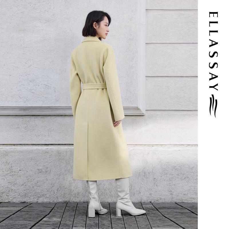 ELLASSAY 2025 Autumn/Winter Women's Wool Blend Long Coat