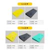 3cm 5cm 8cm Plastic PVC Road S-lope Ramp Pad Portable Car Step UphillTriangle Mat Curb Garage Ramp Non Slip Flooring Ramp Amagi