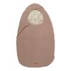 Wende-Nestchen uni / Safari-Muster Rose Blush 0-3 Monate