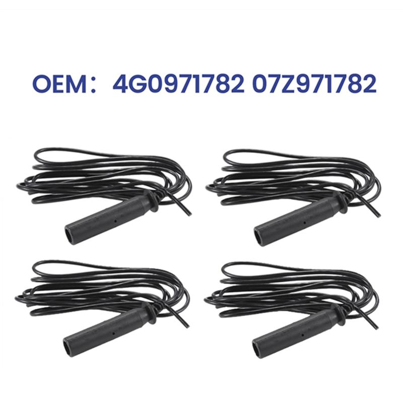 HOT-4PCS Engine Glow Plug Wiring Loom Connector 4G0971782 For VW GOLF Phaeton  A1 A4 Skoda Seat 07Z971782 4G0-971-782,4PCS E