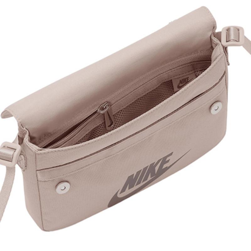 Nike Sportswear Polyester Small Square Bag Shoulder Bag, Crossbody Bag Regular Women's Ecru Casual CW9300-292