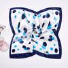 1Pc Square Elegant Bandana Fashionable Hijab Flight Attendants Women's Scarfs Polyester 50x50CM