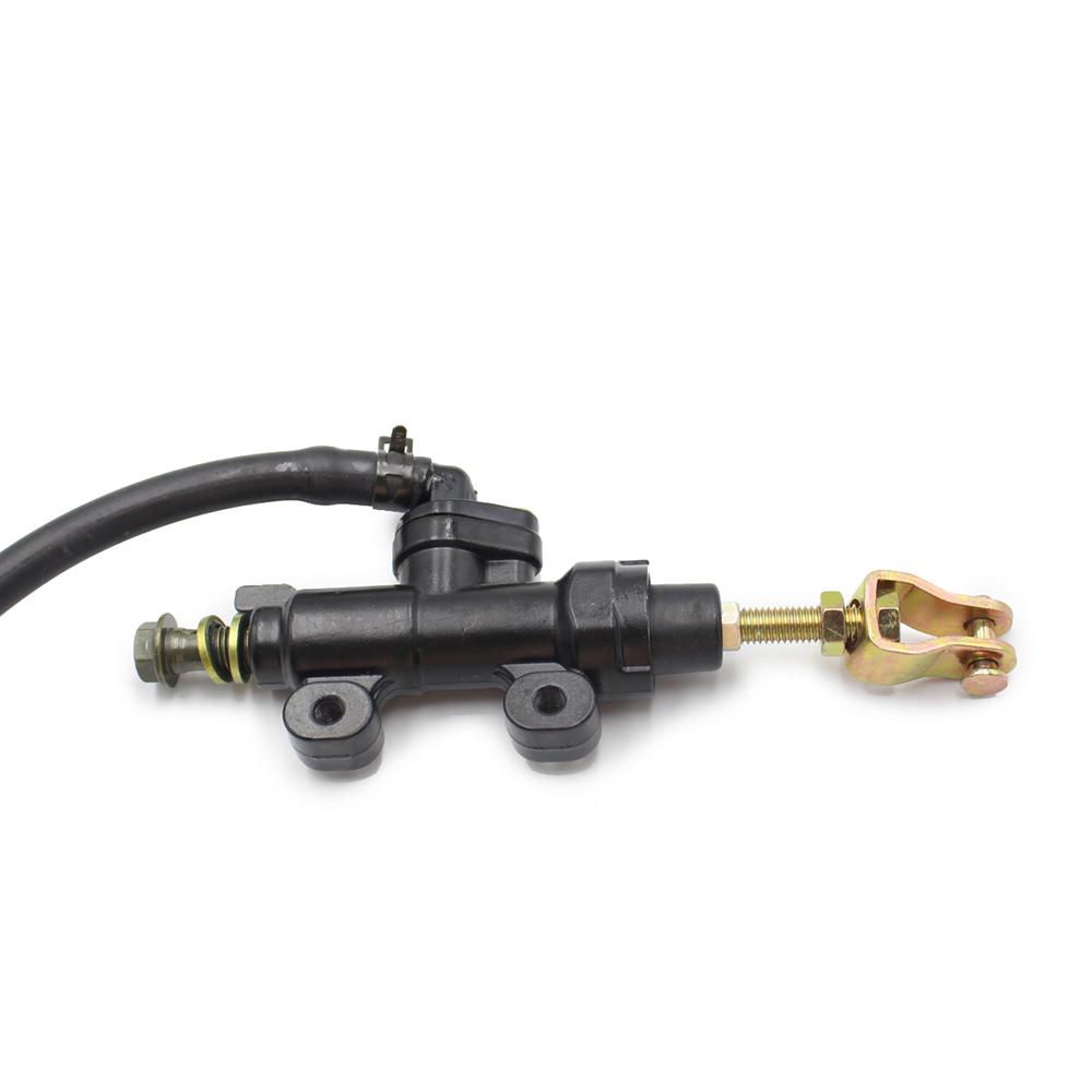 For Honda CB250 CB400 RFV400 CBR600RR CBR1000RR Rear Foot Hydraulic Brake Master Oil Cylinder Pump Motorcycle Fluid Reservoir