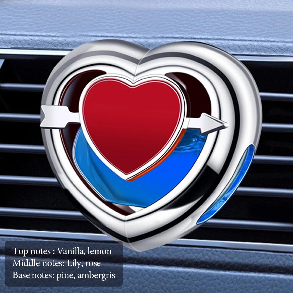 

Зажимы для освежителя воздуха в автомобиле, диффузор аромата, зажим для вентиляционного отверстия эфирного масла, украшение для вентиляционного отверстия в виде сердца для ароматерапии