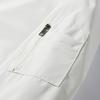 OO Baseball Collar Waterproof Jacket Men's and Women's Season Trend Loose Solid Color Casual Coat