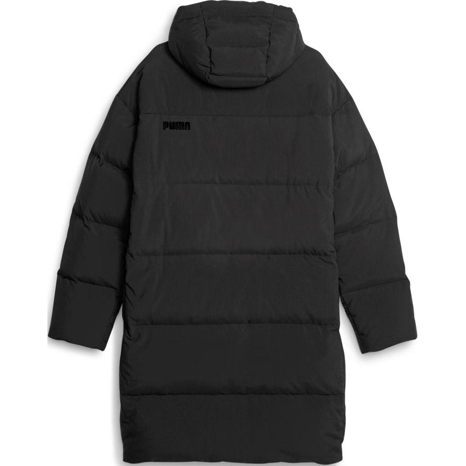 Men's Coat PUMA Long Hooded Down Coat Down Jackets & Coats Unisex Black
