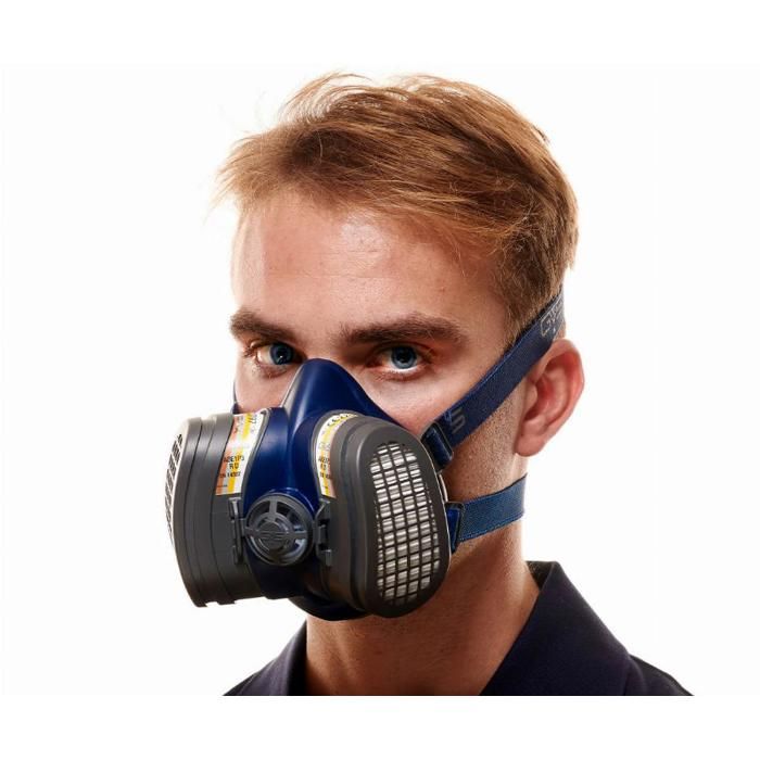 1/2 Masque Elipse GVS Avec Filtres Gaz / Poussières ABE1P3 Taille M/L - SPR581