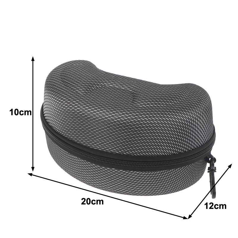 1PC Ski Snowboard Goggles Box Hard EVA Portable Protection Carrying Case Water Resistant Shockproof Shell Ski Accessories