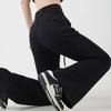 Womens High Waist Relaxed Cotton Casual Pants With Pockets For Spring Autumn Wear
