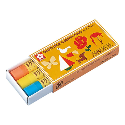 

Ластик Sakura Crepas Crepas Type 3 цвета 5 штук RC80-3C(5)