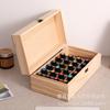 doTERRA Large Capacity Wooden Essential Oil Storage Box with 24+1 Compartments