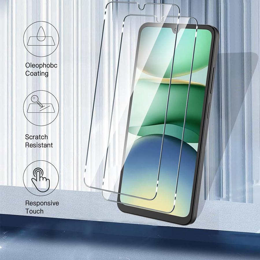 3 Stück HD 9H Härte Klar Gehärtetes Glas Displayschutzfolie für Redmi A5