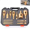 M10 Brazed Hole Opener Set, Stone Reaming Drill, Ceramic Tile Marble Granite Hole Opening, Emery Drill Bit