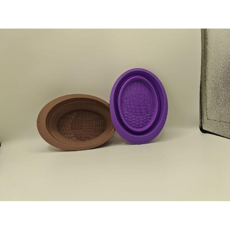 Make-up Pinsel Reinigungsset Beauty Schwamm Reinigungswerkzeug Puderquaste Reinigungslösung Trockenkorb Silikon Faltbare Waschschüssel