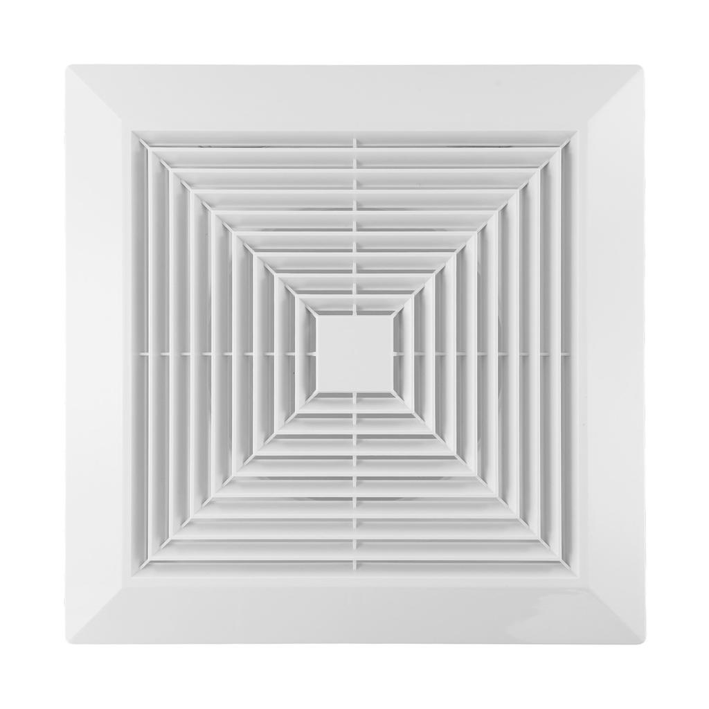 ABS Square Diffuser Air Conditioner Snap In Spring Panel