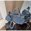 Denim Bag Women's Summer New Versatile Shoulder Messenger Bag High-end Portable Pillow Bag