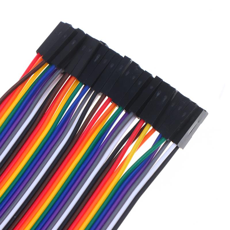 Insulated Multicolored Jumper Wires 15CM 20CM Male To Male Female To Female Male To Female for DIY Electronic Circuit Breadboard Use