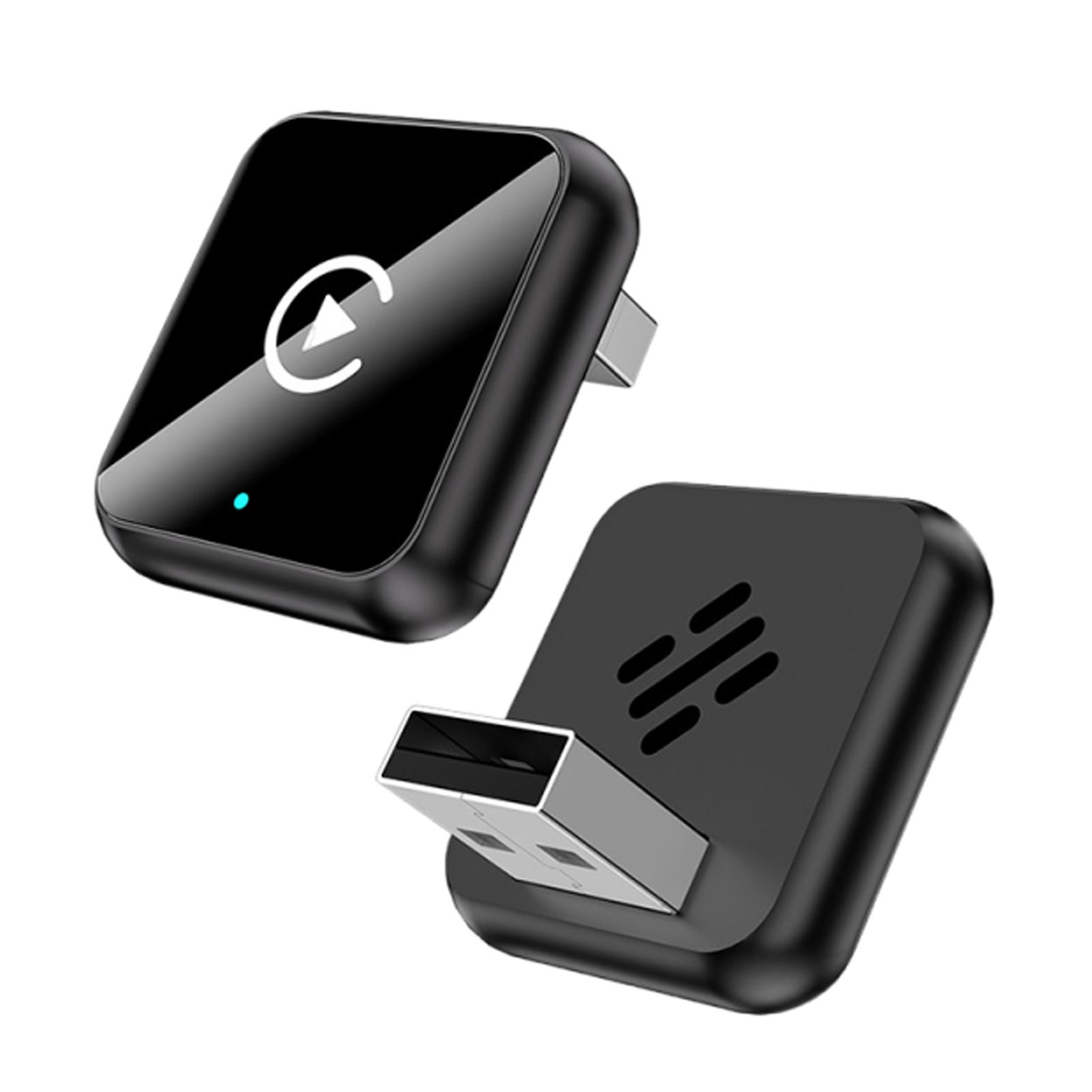 

2 in1 Wireless Carplay Adapter Android Auto WiFi BT Stable Connect Support Multi App Smart Voice Remote Systems Car Play