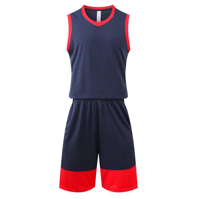 Unisex Summer Basketball Uniform Set: Children's & Adult Two-Piece Sportswear