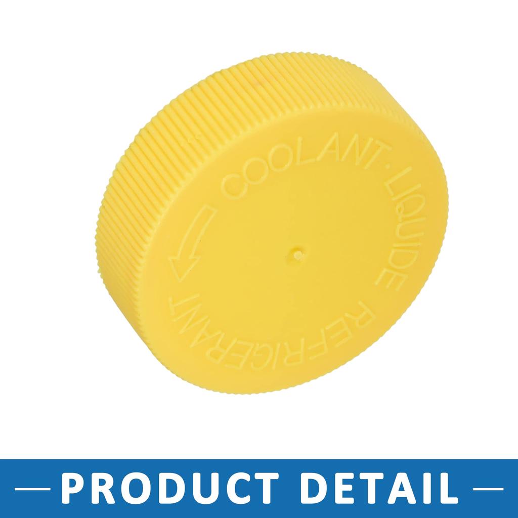 A ABSOPRO Radiator Cap, Reservoir Cap, Cooling Tank Cap, Cover, Direct Replacement, Easy Installation,