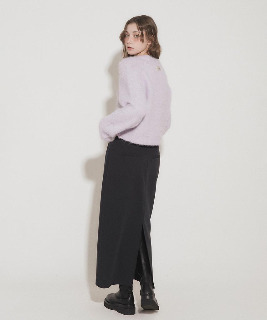 Eoboneoseu Wool Brush Sweater [Violet]